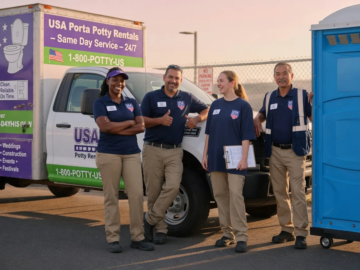 Porta Potty Rental company in Munroe Falls, OH